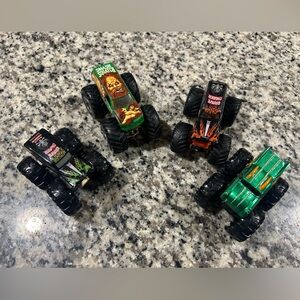 Monster Truck Toy Set of 4